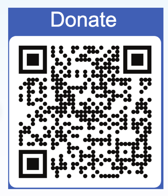 PLUR Denver donation QR code linking to plurdenver.org/donate