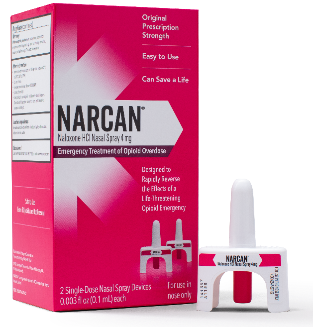 Naloxone nasal spray